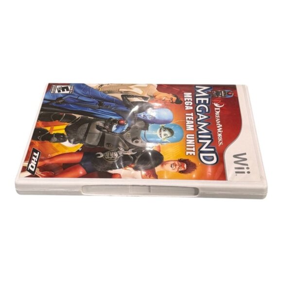 Megamind Mega Team Unite Nintendo Wii Video Game Complete THQ DreamWorks Kids Ac - Picture 3 of 8